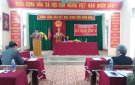 Kỳ họp thứ 6 HĐND xã Xuân Phú khóa XIX, nhiệm kỳ 2016- 2021.
