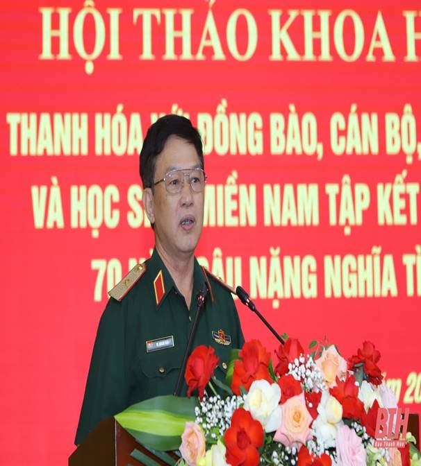 Hội thảo khoa học Thanh Hóa với đồng bào, cán bộ, chiến sĩ và học sinh miền Nam tập kết ra Bắc - 70 năm sâu nặng nghĩa tình