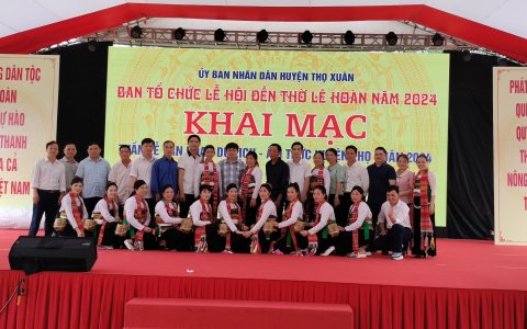 LỄ HỘI ĐỀN THỜ LÊ HOÀN VÀ TUẦN LỄ VĂN HÓA - DU LỊCH - ẨM THỰC THỌ XUÂN NĂM 2024 VỚI NHIỀU HOẠT ĐỘNG ĐẶC SẮC