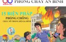 BÀI TUYÊN TRUYỀN PHÒNG CHỐNG CHÁY NỔ KHU DÂN CƯ