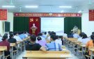 UBND HUYỆN THỌ XUÂN TẬP HUẤN CÔNG TÁC PHÒNG CHỐNG DỊCH BỆNH GIA SÚC GIA CẦM ĐỘNG VẬT THỦY SẢN CHO CÁN BỘ NÔNG NGHIỆP VÀ CÁC HỘ CHĂN NUÔI